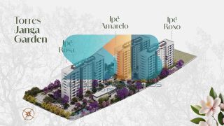 Excelente apartamento no Janga com 2 quartos com varanda e lazer completo