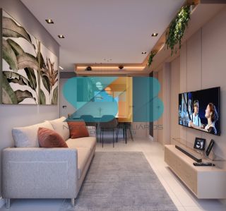 Excelente apartamento no Janga com 2 quartos com varanda e lazer completo