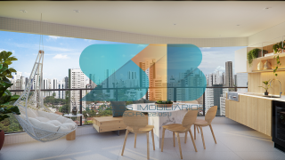 Excelente apartamento no bairro de Parnamirim com 3 suítes, sala para escritório e dependência