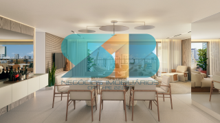 Excelente apartamento no bairro de Parnamirim com 3 suítes, sala para escritório e dependência