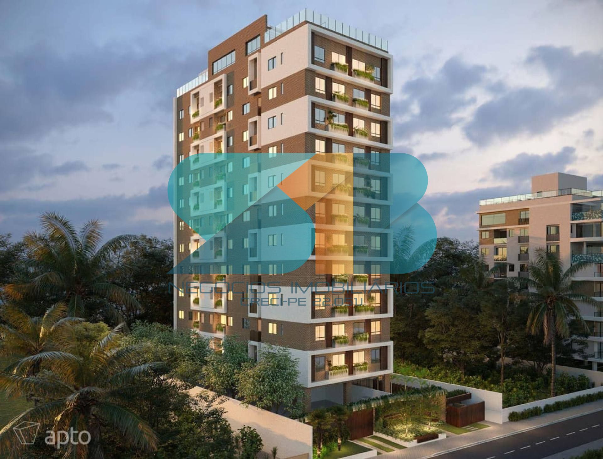 Excelente apartamento no bairro de Parnamirim