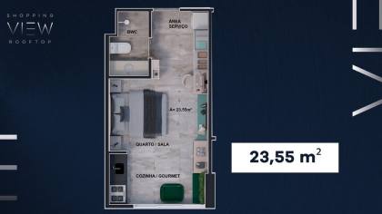 SHOPPING VIEW MELHOR INVESTIMENTO ZONA SUL