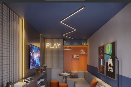 Wave Boa Viagem apartamento com dois quartos com lazer completo.