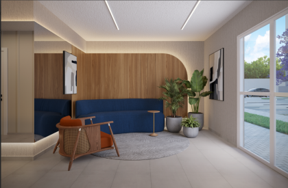 Wave Boa Viagem apartamento com dois quartos com lazer completo.