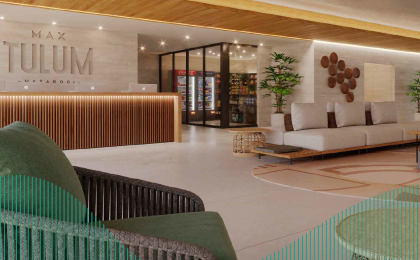 Max Tulum Maragogi Flets, 1, 2 e 3 Quartos empreendimento pé na Areia.