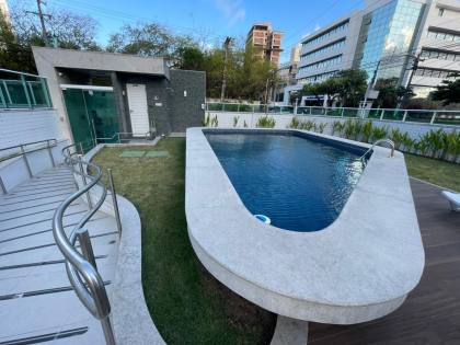 Alugo - Flat Costa do Rio Boa Viagem, Mobiliado, Quarto Separado, com Todas as Taxas Inclusas, Completo de Área de Lazer