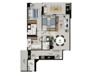 VERDANO - EXCLUSIVO EM ANDAR ALTÍSSIMO COM BELÍSSIMA VISTA