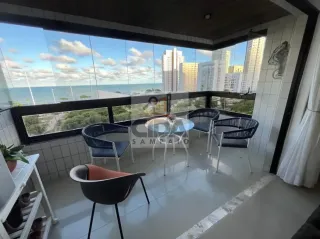AMPLO APARTAMENTO COM LINDA VISTA DEFINIDA DO MAR, NASCENTE
