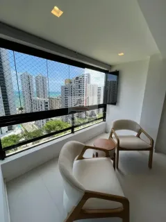 COM LINDA VISTA E FINAMENTE AMBIENTADO EM BOA VIAGEM