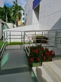 AMPLO 4 QTS COM 3 VAGAS, LAZER EM ANDAR ALTO EM BOA VIAGEM