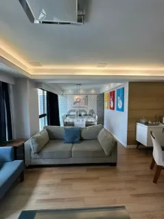 PORTEIRA FECHADA - LINDO APARTAMENTO FINAMENTE AMBIENTADO