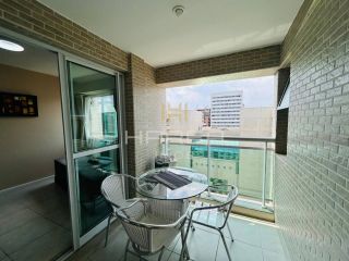 Quarto e Sala com varanda I   Jatiúca  I  42m²