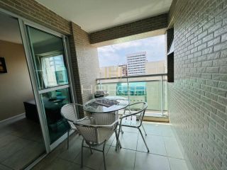 Quarto e Sala com varanda I   Jatiúca  I  42m²