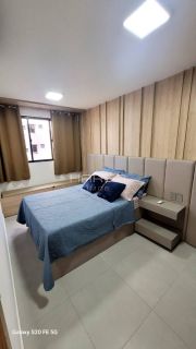 Apartamento Quarto e Sala com Varanda MOBILIADO