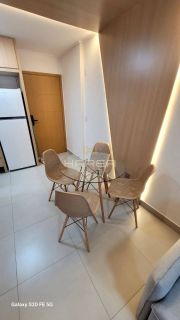 Apartamento Quarto e Sala com Varanda MOBILIADO