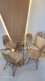 Apartamento Quarto e Sala com Varanda MOBILIADO