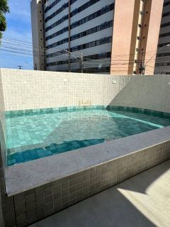 Apartamento Quarto e Sala com Varanda MOBILIADO