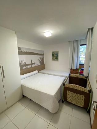 APARTAMENTO PORTEIRA FECHADA 2 SUÍTES NO ILOA RESIDENCE - BARRA DE SÃO MIGUEL