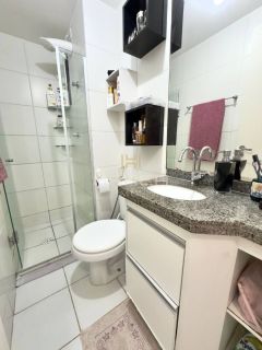 APARTAMENTO SERRARIA DOIS QUARTOS - 01 SUITE - NASCENTE ANDAR ALTO - LAZER COMPLETO