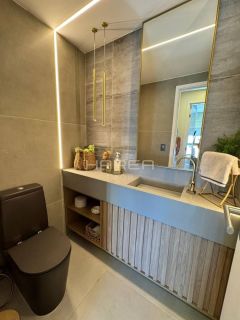 Apartamento a beira mar , vista livre e nascente