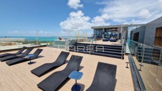 STUDIO ALTO PADRÃO NO EDF. NEW TIME- PORTEIRA FECHADA