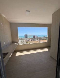 Apt 3 quartos - varanda vista mar - nascente - 02 vagas de garagem - Horizontes do Atlântico