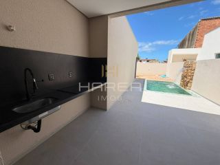 Casa Resd. Acquaville - 3 quartos 1 suíte - piscina -  condomínio fechado – Praia de Paripueira-AL