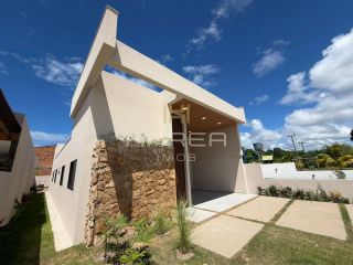 Casa Resd. Acquaville - 3 quartos 1 suíte - piscina -  condomínio fechado – Praia de Paripueira-AL