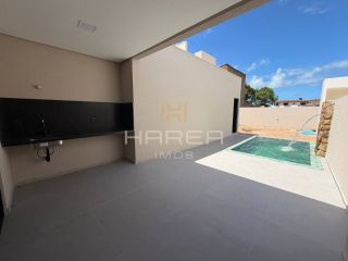 Casa Resd. Acquaville - 3 quartos 1 suíte - piscina -  condomínio fechado – Praia de Paripueira-AL
