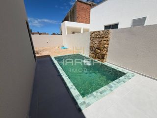 Casa Resd. Acquaville - 3 quartos 1 suíte - piscina -  condomínio fechado – Praia de Paripueira-AL