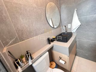 Quarto e Sala (luxo) - P. Verde -  Porteira Fechada -  50m da praia ponta verde