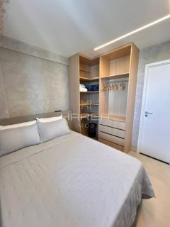 Quarto e Sala (luxo) - P. Verde -  Porteira Fechada -  50m da praia ponta verde