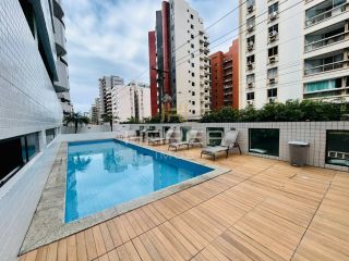 Apt 2 quartos 1 suíte -  varanda - Porteira Fechada - Edf. Monte Berrine Ponta Verde