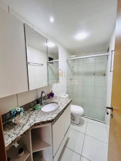 Apt 2 quartos 1 suíte -  varanda - Porteira Fechada - Edf. Monte Berrine Ponta Verde