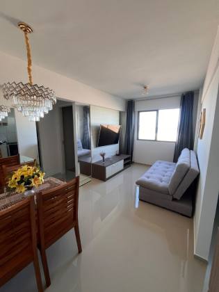 Apartamento 2/4 com vista mar aluguel