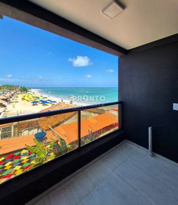 Studio Pé na Areia de 22 m² na Orla de Tamandaré – Alta Rentabilidade