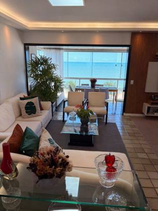 Apartamento Beira-Mar com 200 m² em Piedade | Vista Panorâmica Definitiva para o Mar