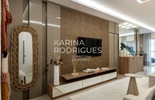 Apartamento 280 m² 3 suítes e 2 vagas finamente mobiliado na Meia Praia