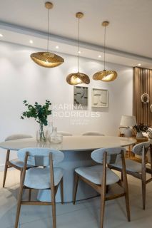 Apartamento 280 m² 3 suítes e 2 vagas finamente mobiliado na Meia Praia