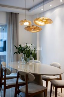 Apartamento 280 m² 3 suítes e 2 vagas finamente mobiliado na Meia Praia