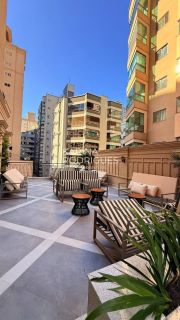 Excelente Apartamento 4 suítes e 3 vagas Vista Mar Padrão Dallo ampla área de Lazer no Rooftop