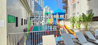 Lindo apartamento 3 suítes e 2 vagas mobiliado em Meia Praia