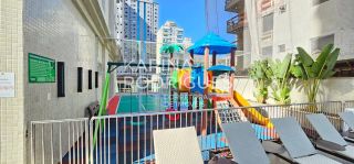 Lindo apartamento 3 suítes e 2 vagas mobiliado em Meia Praia