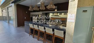 Lindo apartamento 3 suítes e 2 vagas mobiliado em Meia Praia