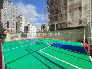 Apartamento 2 suítes + 2 dem-suítes finamente mobiliado com Vista Mar na Meia Praia