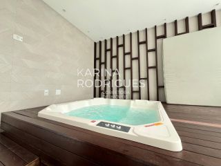 Apartamento 2 suítes + 2 dem-suítes finamente mobiliado com Vista Mar na Meia Praia