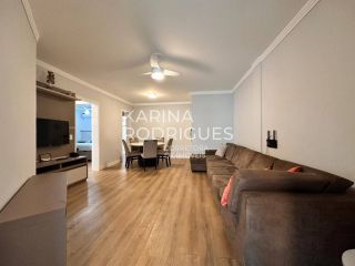 Apartamento Quadra Mar na Meia Praia 3 quartos sendo 1 suíte