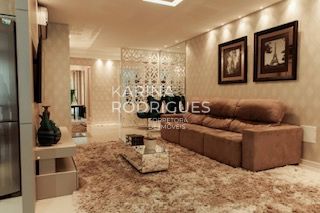 Excelente Apartamento Quadra Mar mobiliado 3 suítes e 2 vagas