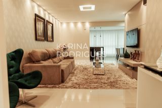 Excelente Apartamento Quadra Mar mobiliado 3 suítes e 2 vagas