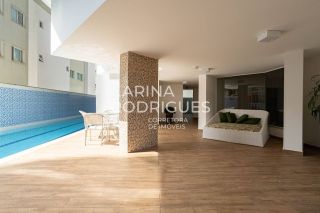 Excelente Apartamento Quadra Mar mobiliado 3 suítes e 2 vagas